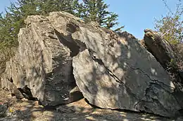 Rocher gravé de Fornols