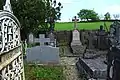 Le cimetière, attenant à l'église