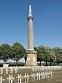 Nécropole nationale, le monument commémoratif de la bataille de Pierrepont.