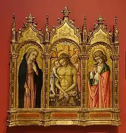 Triptyque dela Pietà du Tucson Museum of Art.