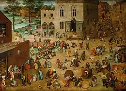 Pieter Bruegel l'Ancien - Les jeux d'enfants