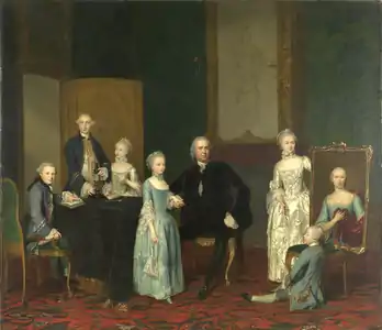 Famille Hasselaer, 1763