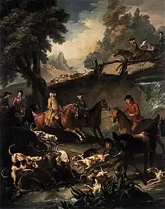 L'Hallali, 1743Gand