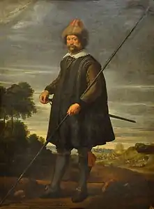 Portrait d'Antonio Servás, Peeter Snayers.