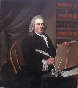 Portrait de Pieter Teyler van der Hulst, peint de façon posthume en 1787 par Wybrand Hendriks d'après un portrait par Decker, maintenant perdu