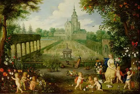 Flore dans le jardin, c. 1630, Musée d'Histoire de l'art de Vienne, Vienne