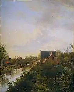 Le Canal à ’s-Graveland (1818)Rijksmuseum, Amsterdam