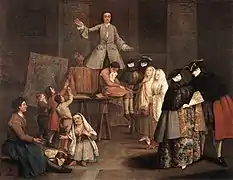 Le tableau de Pietro Longhi