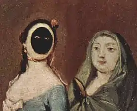 Détail du Rhinocéros de Pietro Longhi