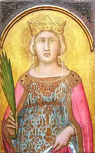 Sainte Catherine d'Alexandrie, New York, Metropolitan Museum of Art.