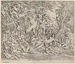 Vénus au jardin, 1633-34