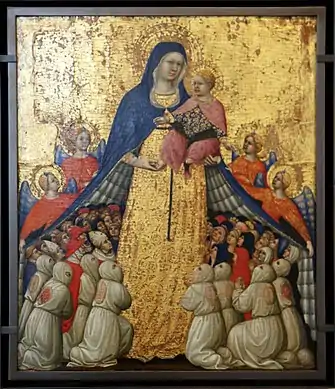 La Vierge de miséricorde, Pietro di Domenico