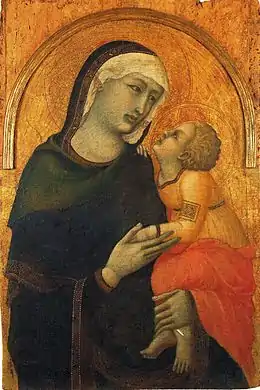 La Madonna di Monticchiello de Pietro Lorenzetti.