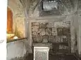 Crypte, avec marbre cosmatesque