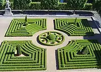 Parterre de carrés