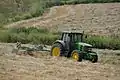 Tracteur en action, près de Gazit Junction (kfar Tabor)