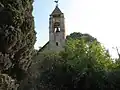 Le clocher de l'ancienne église évangélique
