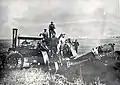 Premier labour par les émigrants britanniques sur les terres de Tel Mond (1929)