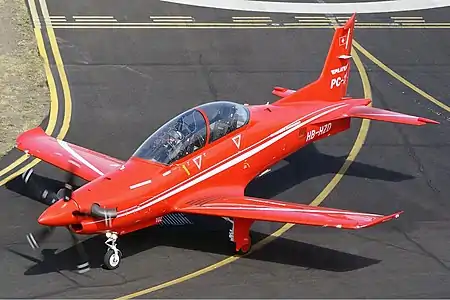 Second Pilatus PC-21 de série et appareil de démonstration à la bases aériennes Williams en Australie en 2010