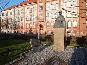 Buste de Witold Pilecki à Grudziądz.