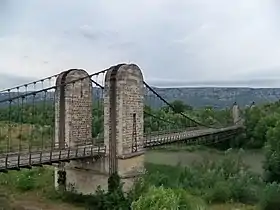 Image illustrative de l’article Pont suspendu sur la Durance