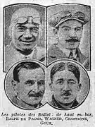 Pilotes du GP A.C.F. 1921.