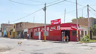 Non loin du marché central de Pimentel.