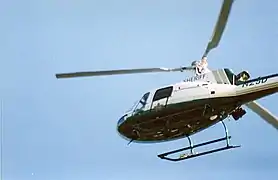 Hélicoptère de shérif du comté de Pinellas en Floride.