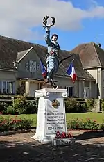 Le Poilu victorieux de Piney