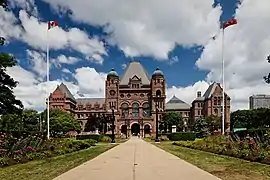 Édifice de l'Assemblée législative de l'Ontario, Toronto.