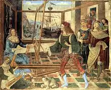 Le Retour d'Ulysse du Pinturicchio, 1508-1509. National Gallery.