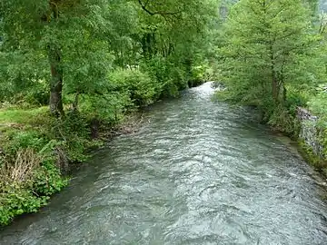 La Pique en limites d'Antignac et Salles-et-Pratviel.