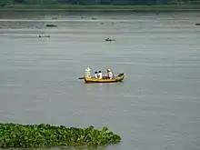 Le río Paraguay à son passage par Mariano Roque Alonso.