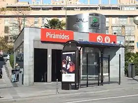 Image illustrative de l’article Pirámides (métro de Madrid)