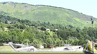 La piscine en 2017.