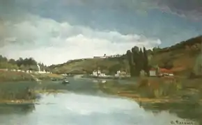 Par Pissarro (1864-65) à Chenevières.