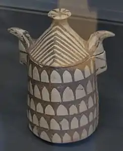 Vase cylindrique