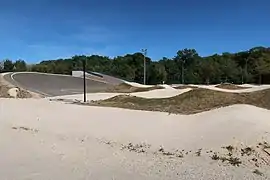 Piste de BMX au parc Jean-Carillon.