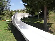 piste de luge au ludi parc de Villard