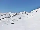 Piste Bouchet à Orelle.