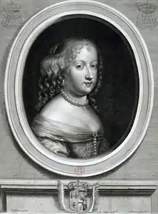 Marie-Thérèse d'Autriche, reine de France, d'après les frères Beaubrun