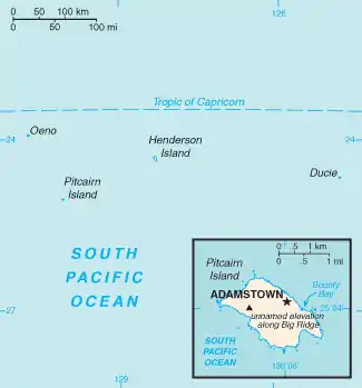 Les îles Pitcairn