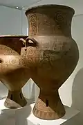 Amphore-pithos au cavalier. Paros, 650-600NAMA Athènes