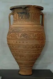 Pithos orientalisant. Crête, v. 675. Louvre