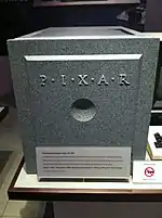 Un « Pixar Computer » au Musée de l'Histoire de l'ordinateur.