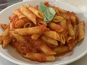 Image illustrative de l’article Sauce arrabbiata