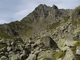 Le versant Sud du Pizzo Tre Signori.