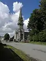 La chapelle de Locmaria : vue extérieure d'ensemble.