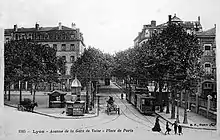 Place de Paris en 1920