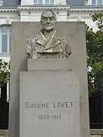 Buste d'Eugène Livet